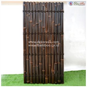 Panneaux de clôture de sécurité en bambou durables et élégants de 180x90 cm, 8 pieds de large avec des cadres en acier galvanisé, en aluminium, en plastique, pour usage domestique - Product Image 3