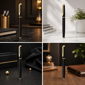 Marvelous Designer for Swiss Tip Copper Touch Metal Ballpoint <b>Pen</b> Gloss Metal Body Shiny Copper Trims Custom Logo 0.5 Business - Product Image 5