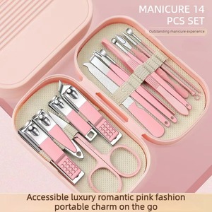 Juego de 14 Piezas de Cortaúñas de Acero Inoxidable con Cuchilla Curva, Apertura de Mandíbula Ancha, Diseño Ergonómico, Herramienta Profesional Duradera para Uñas Gruesas - Product Image 4