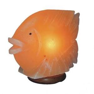 โคมไฟเกลือรูปปลาแกะสลักโลโก้ตามสั่ง ทนทาน คุณภาพสูง ราคาขายส่ง - Product Image 1