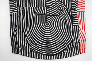 Maillot de vélo léger pour homme, manches courtes, été, anti-transpiration, avec poches arrière - Product Image 5
