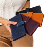 Dompet/Gantungan Kunci Wanita Kulit Asli Grosir, Model Panjang, Resleting, Anti Air, Anti RFID, Multifungsi, Ukuran Besar