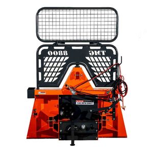 Verricello da traino professionale da 8.800 libbre, attacco a 3 punti per trattori da 30-50 CV, cavo in acciaio da 200 piedi, TMG FW50T 380V in acciaio inossidabile - Product Image 4