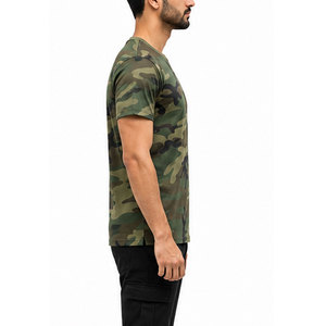 เสื้อยืดผู้ชายลายพรางแบบถัก ดีไซน์พิมพ์ลายทันสมัย คอกลม แขนสั้น น้ำหนักเบา ระบายอากาศได้ดี สวมใส่สบาย เหมาะสำหรับใส่ในชีวิตประจำวัน - Product Image 6
