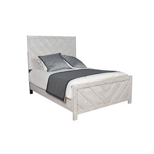 Letto Denver in Legno Grigio Stile Moderno, Elegante e Raffinato - Product Image 2