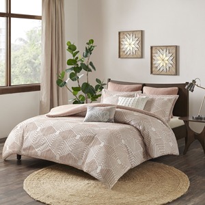 Solid Blue 400TC Cotton <b>Comforter</b> <b>Set</b> 3 Pieces Modern Bedding Home Use Washable <b>Comforter</b> <b>Sets</b> - Product Image 6