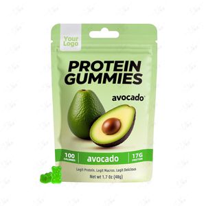 Etiqueta privada Uva Whey <span class=keywords><strong>Protein</strong></span> Gummies Suplemento de recuperación muscular de alta proteína - Product Image 4