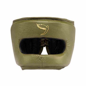 Fly Black High Quality Pro Leather <b>Head</b> Guard <b>Training</b> & Sparring Martial Arts Kickboxing Sports Protection Gear - Product Image 6