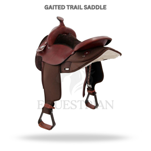 Gaited Trail Saddle Horse Riding Saddle Equestrian Equipment - Product Image 2
