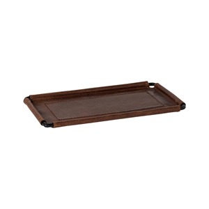 ถาดเสิร์ฟหนังทรงสี่เหลี่ยม สีพื้น ดีไซน์เรียบง่าย ทนทาน - Product Image 5