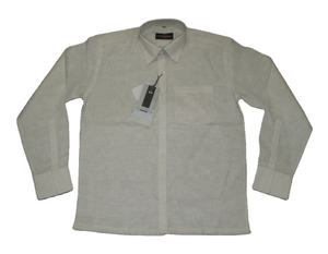 Camisa de Trabajo para Hombre de Manga Larga, 100% Algodón de Punto, Ajuste Slim, Estampado Casual y Cómodo para Otoño - Product Image 2