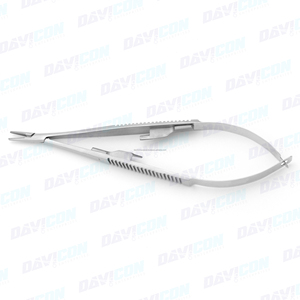 Castroviejo Needle <b>Holder</b>, 5.5inch (14cm), CVD Tips with Lock - Product Image 6