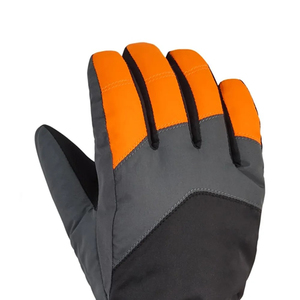 Gants de ski d'hiver imperméables, résistants à la neige, isolés thermiquement, en cuir, compatibles avec les écrans tactiles, design tactique - Product Image 4