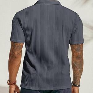 Nuevo diseño, logotipo personalizado, polos de manga corta para hombre, polos casuales para hombre, polos de algodón, subidos por Dress Sports - Product Image 5
