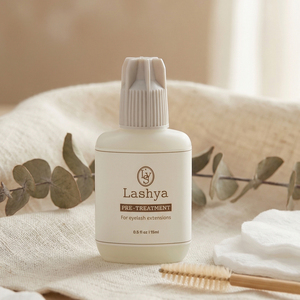 [Lashya] <b>Lash</b> Pre-Treatment 15ml Made in Korea Green Tea Scent for Salons Professional Eyelash Cleansing Solution - Product Image 6