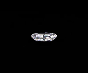 2.00 CT, Lab Grown Diamond <b>Step</b> Cut Oval Diamond, Lab Created Diamond, Unique Cut Diamond Antique Cut Diamond For Pendant - Product Image 5
