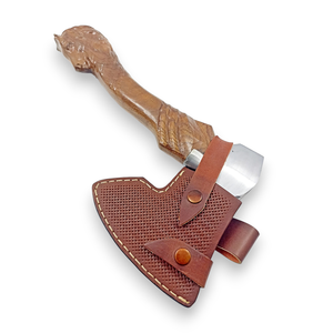 Hacha de Carpintero Estilo Nórdico Industrial, Acero con Alto Contenido de Carbono, Funda de Cuero, Fabricación Personalizada OEM/ODM - Product Image 1