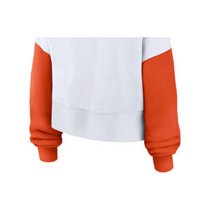 Sudadera Casual de Lona Bordada para Mujer, Ecológica, Transpirable, Resistente al Viento, Cuello Redondo, Manga Larga - Product Image 3