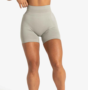 Shorts Deportivos Personalizados para Mujer, Shorts de Yoga y Gimnasio al Por Mayor, Shorts Biker para Mujer, Cintura Elástica Sexy - Product Image 5