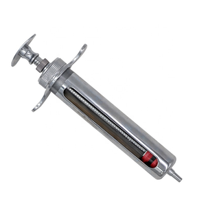 Meilleure seringue vétérinaire continue en métal réglable pour vaccins, avec accessoires complets pour poulets, canards, oies et loches - Product Image 4