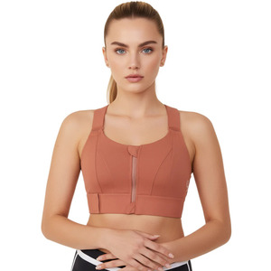 white Sports <b>Bra</b> With black Straps And Racerback Design For Women sports <b>bra</b> custom made logo and design - Product Image 3