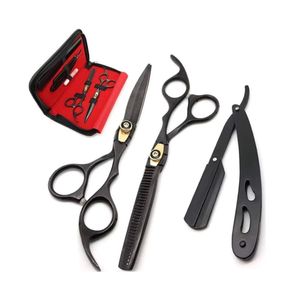Professional Japanese Steel Texturizing Blending <b>Shears</b> Thick Hair Home Haircutting Kit Styling Comb Gold-Plated Hair Salon - Product Image 2