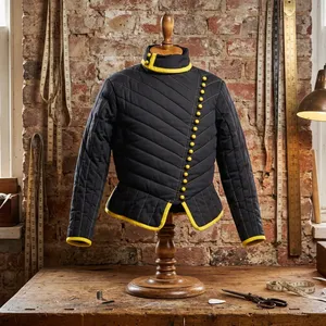 Manteau Aketon/Gambeson médiéval unisexe OEM, rembourré en coton épais, veste d'Halloween, armure historique pour reconstitution historique, vente en gros - Product Image 1