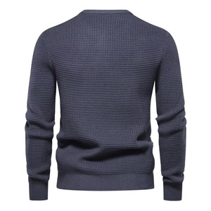Pull pour homme en tricot premium, coupe décontractée, manches longues, confort quotidien, vêtements en gros, 3000 pièces - Product Image 5