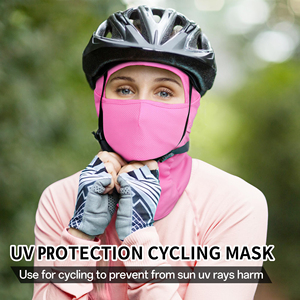 Balaclava d'été multifonctionnelle pour travaux de chantier, protection contre les rayons UV, masque respirant pour le cyclisme sous le casque - Product Image 2