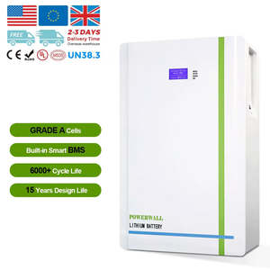 HR for Home Energy Storage System 5kWh 10kWh <b>48V</b> Lithium Ion <b>Battery</b> 100Ah 51.2V 5KW 10KW White 50kg - Product Image 3