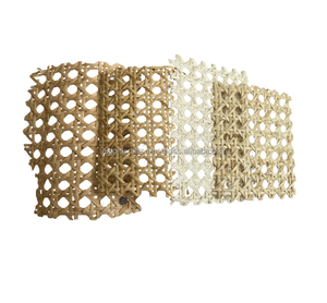 100% matériel de rouleau de canne en maille de rotin naturel tissé à la main pour produire des meubles de jardin en bambou de rotin - Product Image 5