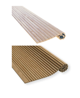 Panneaux muraux en bois massif flexibles pour salle de bain, maison, bureau, hôtel et cuisine - Design moderne, haute résistance, couleur personnalisée