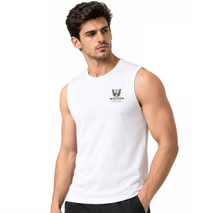 Débardeur sans manches en néoprène à col en V pour homme, confortable, idéal pour le fitness, la gym, l'entraînement et l'usage quotidien - Product Image 2