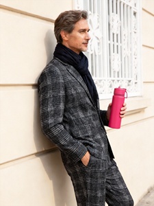 Botol Air Terisolasi Tipis Harga Pabrik, Botol Minum Logam Anti Bocor untuk Rantai Supermarket - Product Image 5