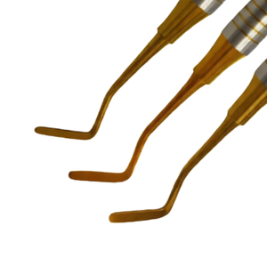 3 Piezas Pulidor de Bolas Manual para Rellenos Dentales de Plástico Compuesto, Instrumentos Restauradores Dentales con Empuñadura Ergonómica y Mango Dorado - Product Image 4