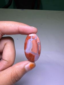 Cabochon en Agate Coton Naturel de Haute Qualité, Pierre Précieuse en Vrac pour la Fabrication de Bijoux - Product Image 4
