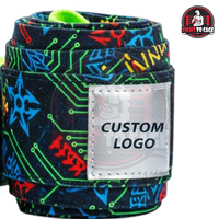Bandages de boxe réfléchissants pour jeunes, en coton premium durable, pour arts martiaux, accessoires d'entraînement