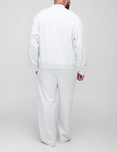 Custom Simple <b>Matching</b> <b>Set</b> 3D Print Reversible Sportswear French Terry Collar Shirt <b>Jogger</b> Pants Regular Size Men 2PCS Suit - Product Image 6