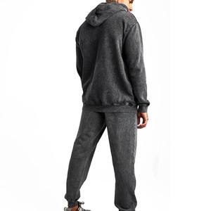 Trajes Deportivos Personalizados para Hombre, Estilo Hip Hop, Lavado Ácido, Diseño Impreso Personalizado, Venta al Por Mayor - Product Image 4