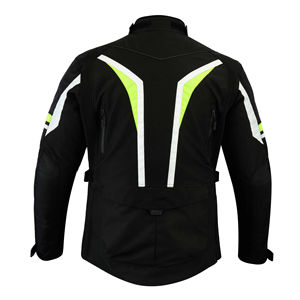 Chaqueta de Motociclismo Negra para Hombre, Textil, Cordura, Transpirable, para Motociclistas - Product Image 2