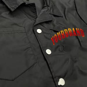 Custom Manufacturer Embroidered <b>Men's</b> Set Zip up <b>Summer</b> Nylon Two Piece Windbreaker Short Set <b>Men</b> Sweat Suit Tracksuits - Product Image 3