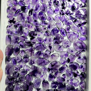 Piedra de amatista oscura en bruto a precio mayorista, cristal natural de amatista para la fabricación de joyas y decoración del hogar - Product Image 1