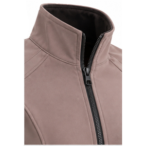 Chaqueta de equitación para mujer, corte ajustado, manga larga, forro polar, con cremallera, de secado rápido, antimicrobiana y cortavientos - Product Image 5