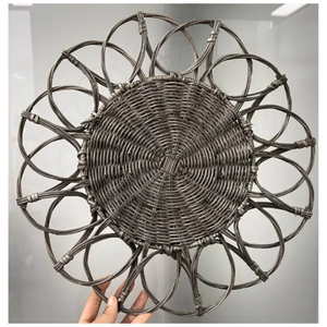 Cheap Price Wholesale Eco-Friendly Modern Rattan/<b>Seagrass</b> Handcrafted <b>Placemat</b> Customizable Size & Color - Product Image 4