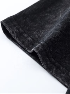 Ensemble décontracté d'été pour homme : T-shirt sans manches en coton et short, col rond, couleur unie, respirant, tricoté, deux pièces - Product Image 3