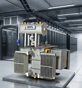 Transformateur de distribution haute efficacité 630 kVA 22kV 400V 50Hz ONAN avec enroulement en cuivre et conception OCTC pour l'industrie - Product Image 2