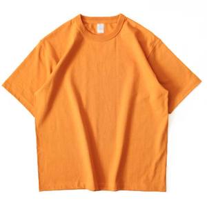 Camiseta de algodón 100% para hombre, diseño de alta calidad, ajuste holgado y nuevo Color sólido, camiseta de fondo de tendencias de moda - Product Image 5