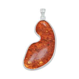 จี้หินอำพันบอลติกทำมือ ชุบเงินบนทองเหลือง ประดับหลายชิ้น ของขวัญเครื่องประดับธรรมชาติสำหรับเด็ก ได้รับการรับรองจาก IGI เหมาะสำหรับสวมใส่ทุกวัน - Product Image 4