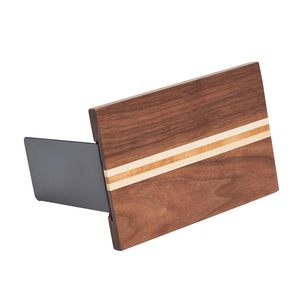 Handcrafted Solid Wood Bookends Decorative Wooden Book Ends Heavy Duty Book Holder for Shelves <b>Desk</b> <b>Office</b> Home Library <b>Rustic</b> - Product Image 4