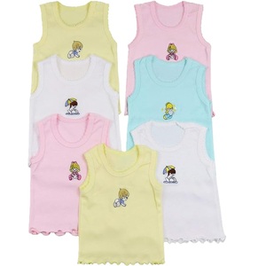 Survêtement bébé 100% coton, 160 g/m², tricoté, couleur unie, coloré, col rond, col en V imprimé, décontracté, fournisseur du Bangladesh. - Product Image 2